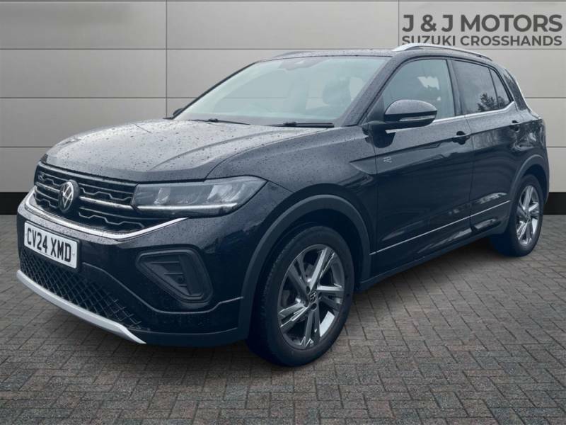 Volkswagen T-Cross 1.0 Tsi 115 R-line Dsg - 2024 24 CV24XMD Black #3