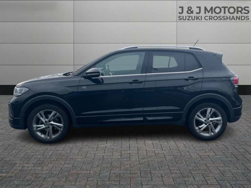 Volkswagen T-Cross 1.0 Tsi 115 R-line Dsg - 2024 24 CV24XMD Black #4