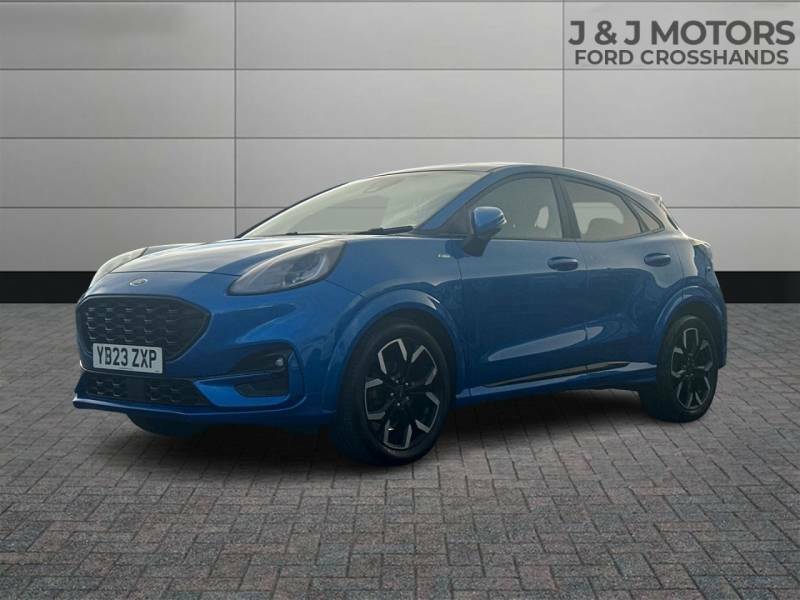 Ford Puma 1.0 Ecoboost Hybrid Mhev 155 St-line X - 2023 YB23ZXP Blue #3