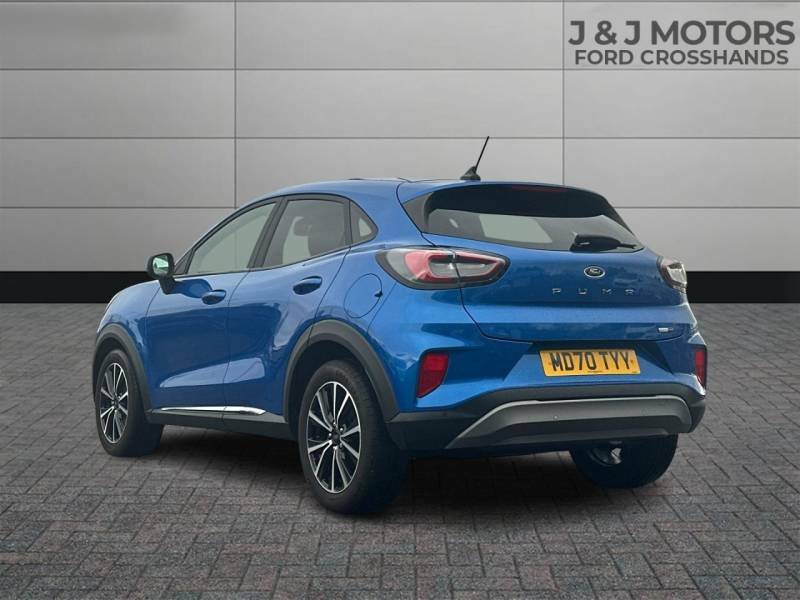 Ford Puma 1.0 Ecoboost Hybrid Mhev Titanium - 2021 70 MD70TYY Blue #5