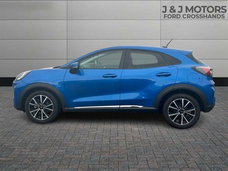 Ford Puma 1.0 Ecoboost Hybrid Mhev Titanium - 2021 70 MD70TYY Blue #4