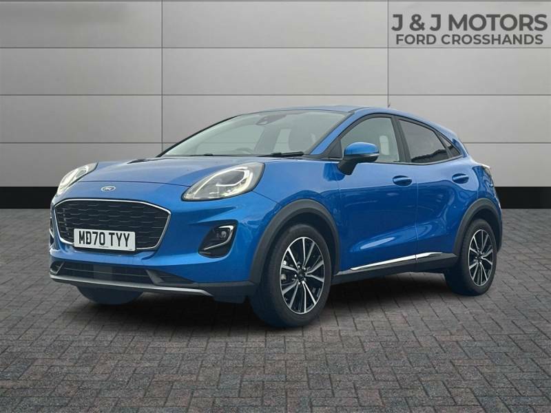 Ford Puma 1.0 Ecoboost Hybrid Mhev Titanium - 2021 70 MD70TYY Blue #3
