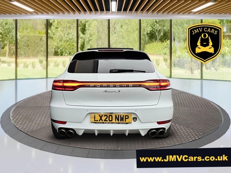 Porsche Macan S Pdk LX20NWP White #4