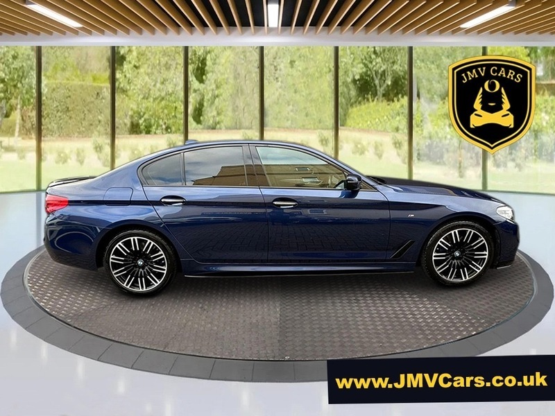 BMW 5 Series 530D Xdrive M Sport RA18HDX Blue #2