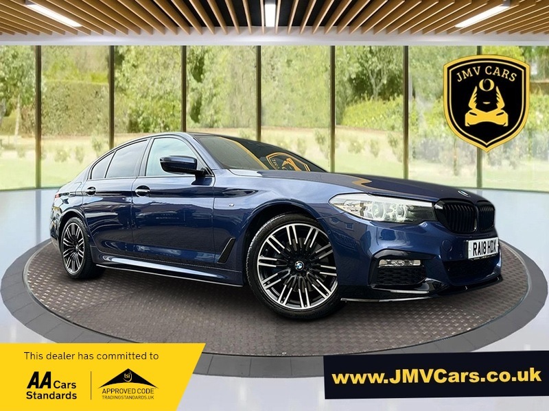 BMW 5 Series 530D Xdrive M Sport Blue