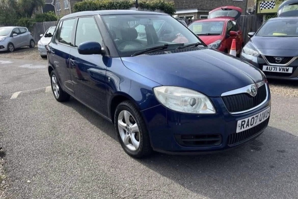 Skoda Fabia 2 Only 58 000 Miles Blue