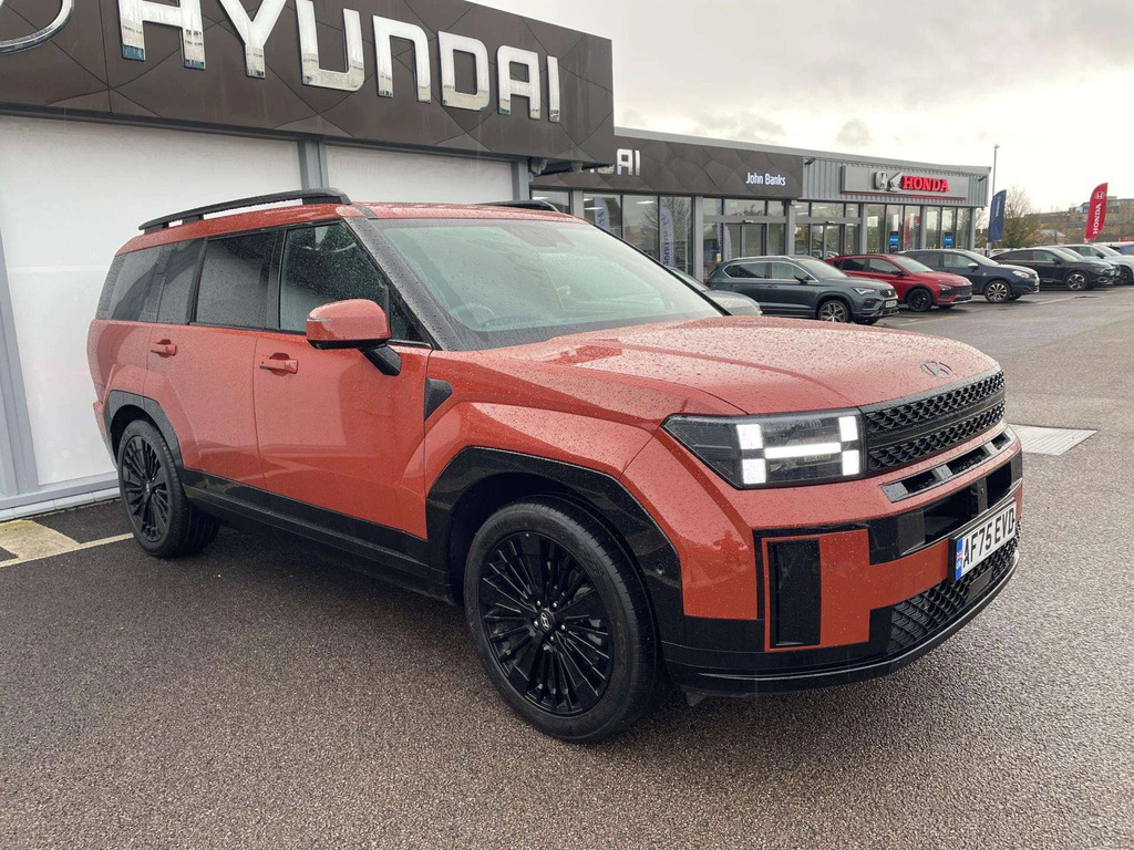Hyundai Santa Fe 1.6 Tgdi Hybrid Calligraphy 6 Seats AF75EVD Orange #4