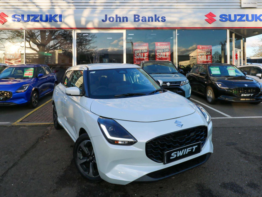 Suzuki Swift Hat 1.2 Mild Hybrid Ultra White