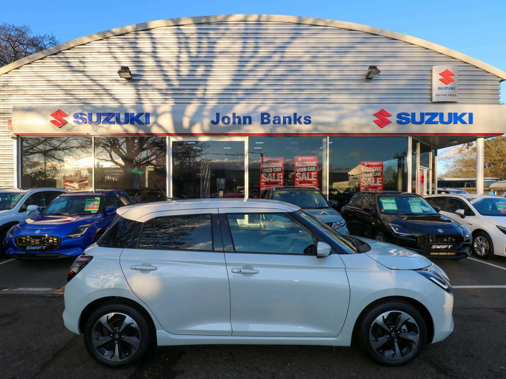 Suzuki Swift Hat 1.2 Mild Hybrid Ultra AY75MZV White #5