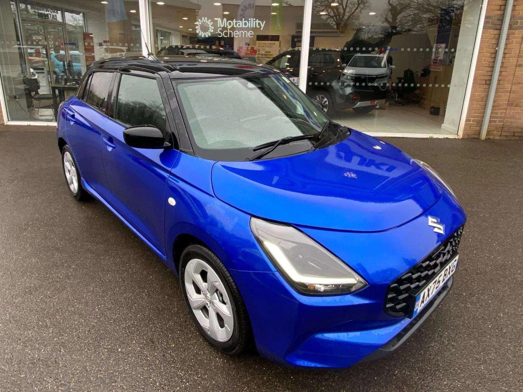 Suzuki Swift Hat 1.2 Mild Hybrid Motion Au Blue