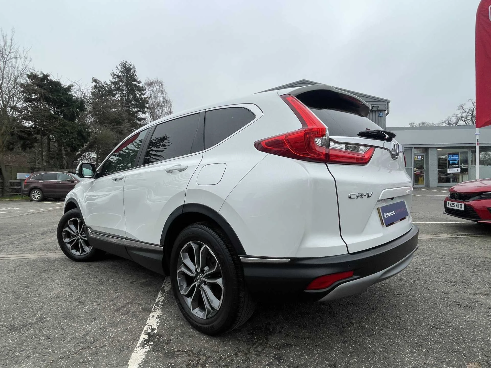 Honda Cr-V Se I-mmd Cvt FP71EVH White #3