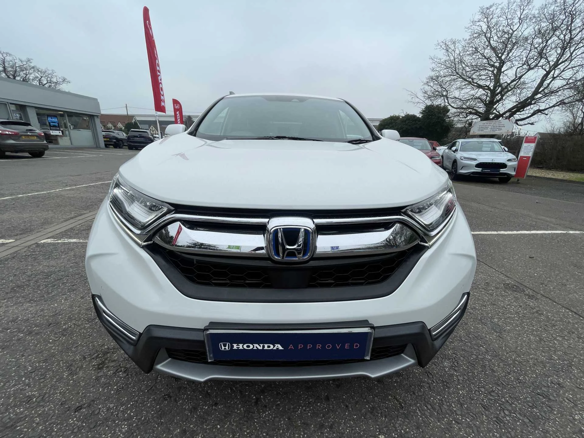 Honda Cr-V Se I-mmd Cvt FP71EVH White #6