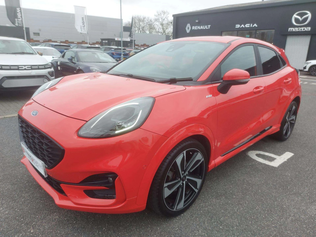 Ford Puma St-line X Mhev EJ70FRF Red #4