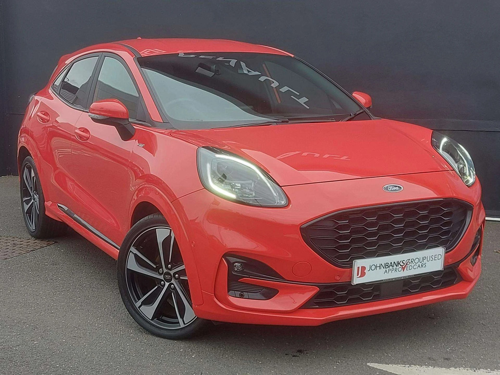Ford Puma St-line X Mhev Red