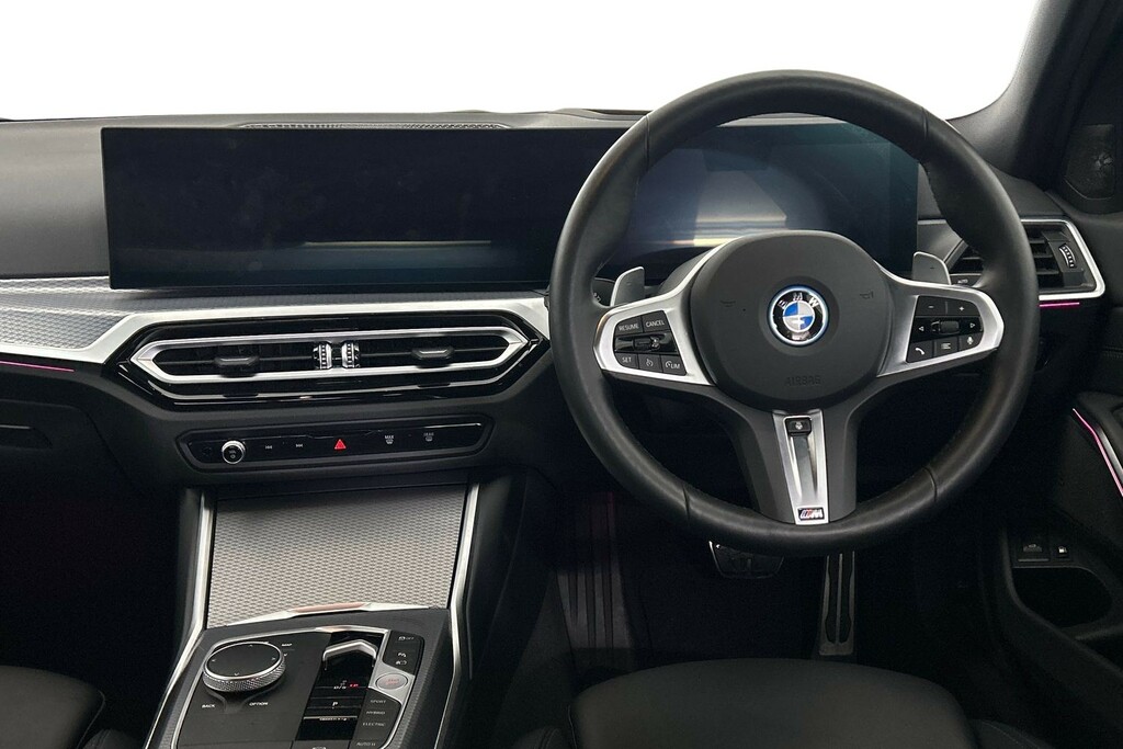 BMW 3 Series 330E Xdrive M Sport Saloon SV24XBJ White #5