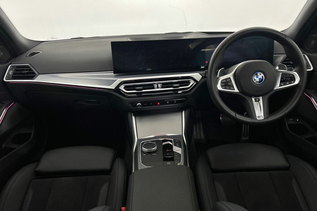 BMW 3 Series 330E Xdrive M Sport Saloon SV24XBJ White #4