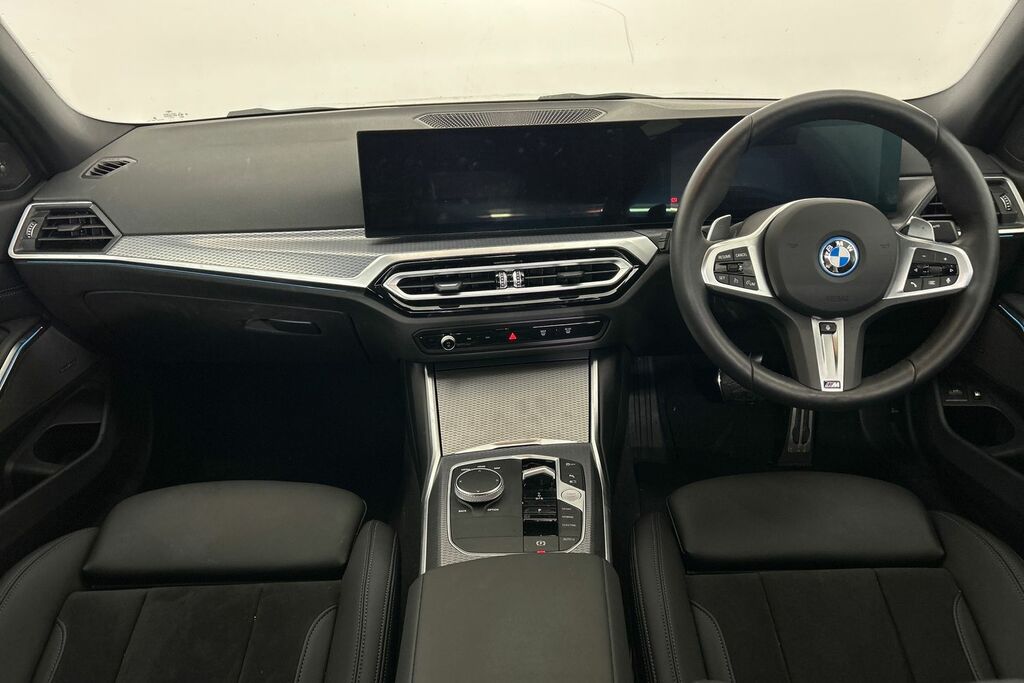 BMW 3 Series 330E Xdrive M Sport Saloon SW24CCJ White #4