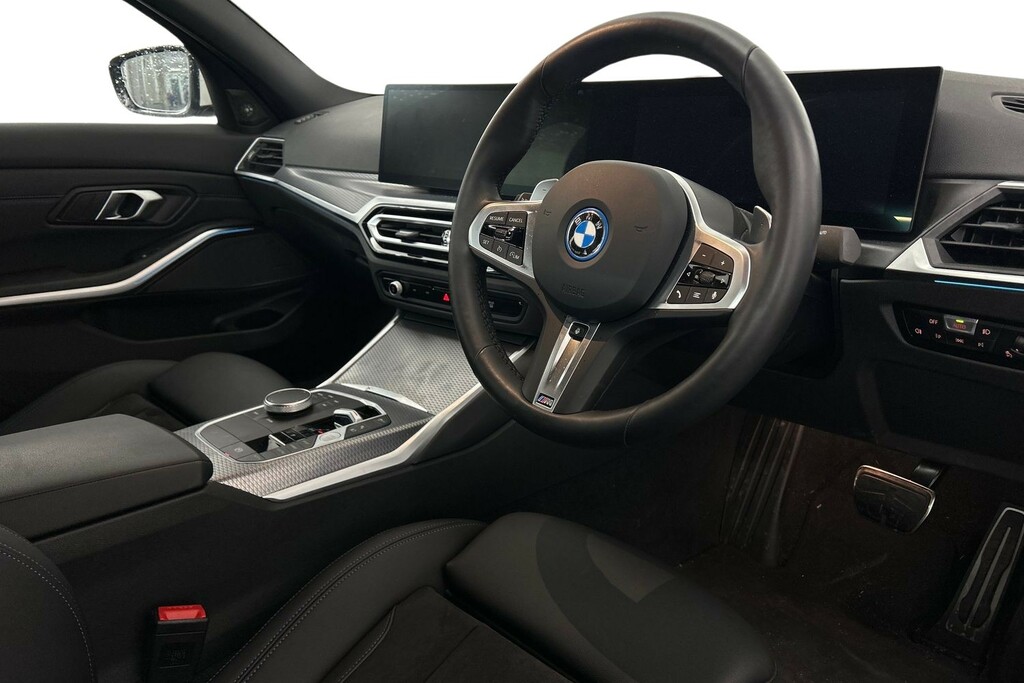 BMW 3 Series 330E Xdrive M Sport Saloon SW24CCJ White #6