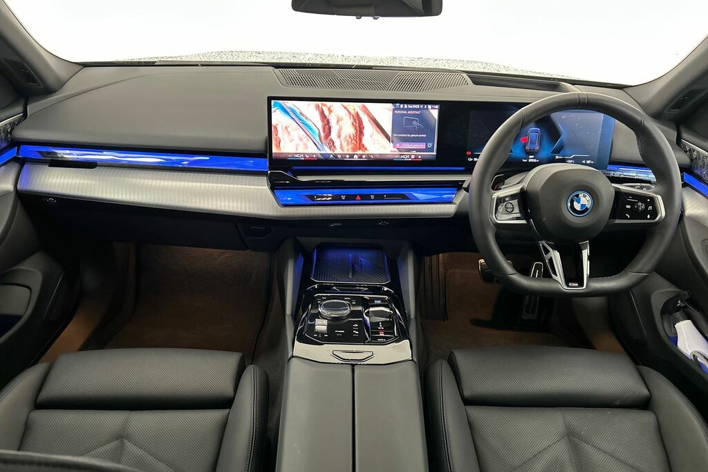 BMW i5 I5 Edrive40 M Sport Touring SW24OTN Black #4