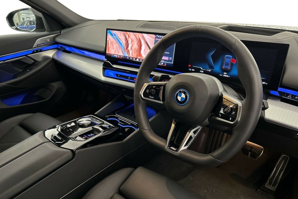BMW i5 I5 Edrive40 M Sport Touring SW24OTN Black #6