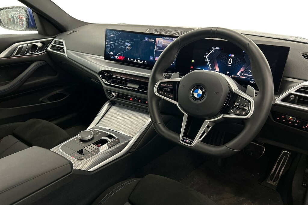 BMW 4 Series Gran Coupe 420I M Sport Coupe SV74ZBW Blue #6