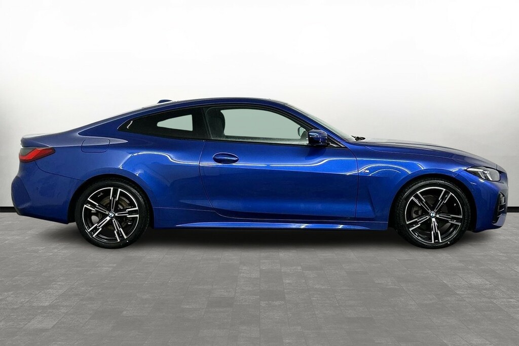 BMW 4 Series Gran Coupe 420I M Sport Coupe SV74ZBW Blue #3