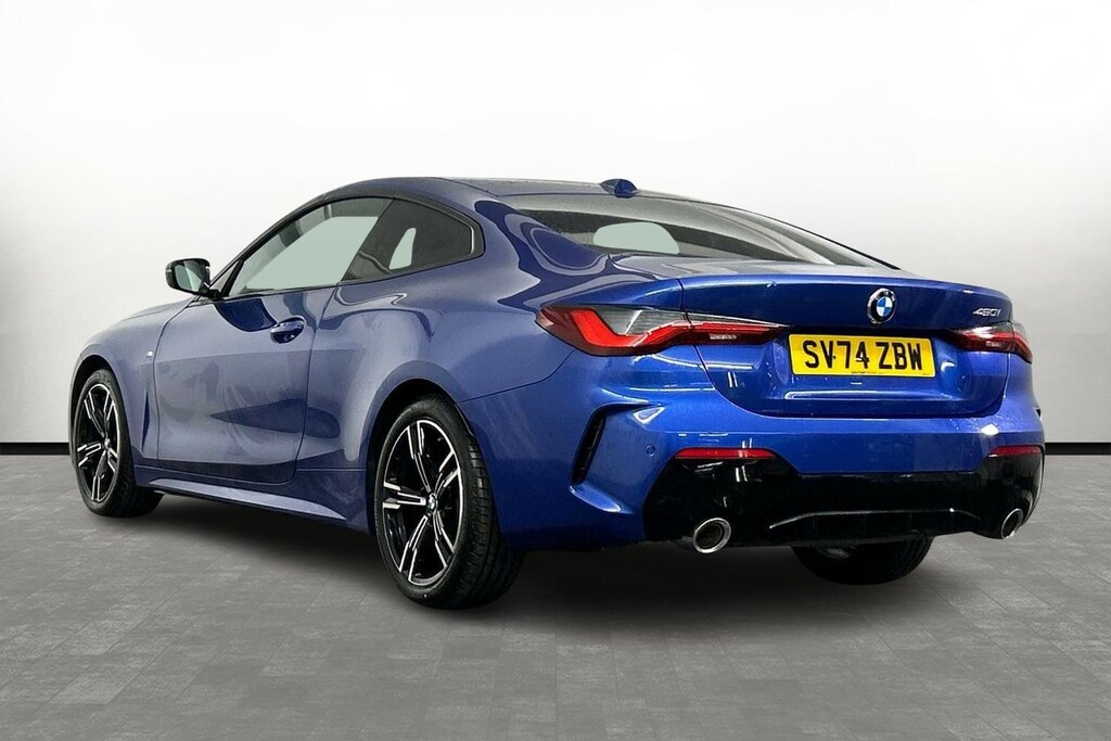BMW 4 Series Gran Coupe 420I M Sport Coupe SV74ZBW Blue #2