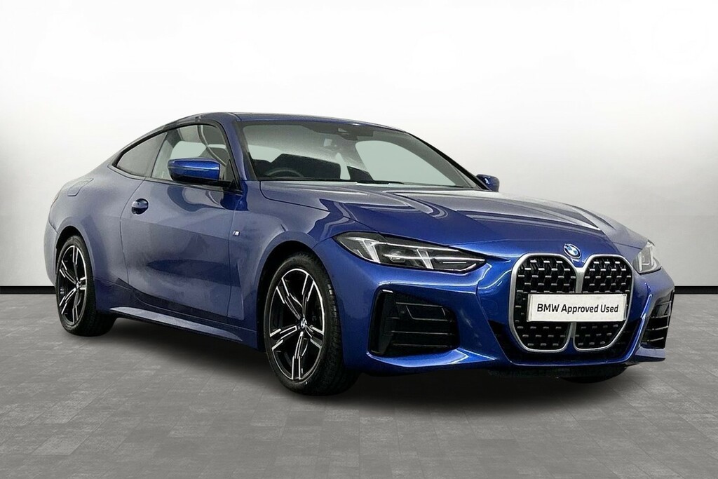 BMW 4 Series Gran Coupe 420I M Sport Coupe Blue