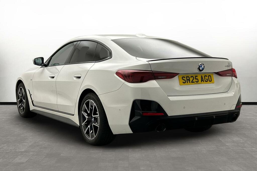 BMW 4 Series Gran Coupe 420I M Sport Gran Coupe SR25AGO White #2