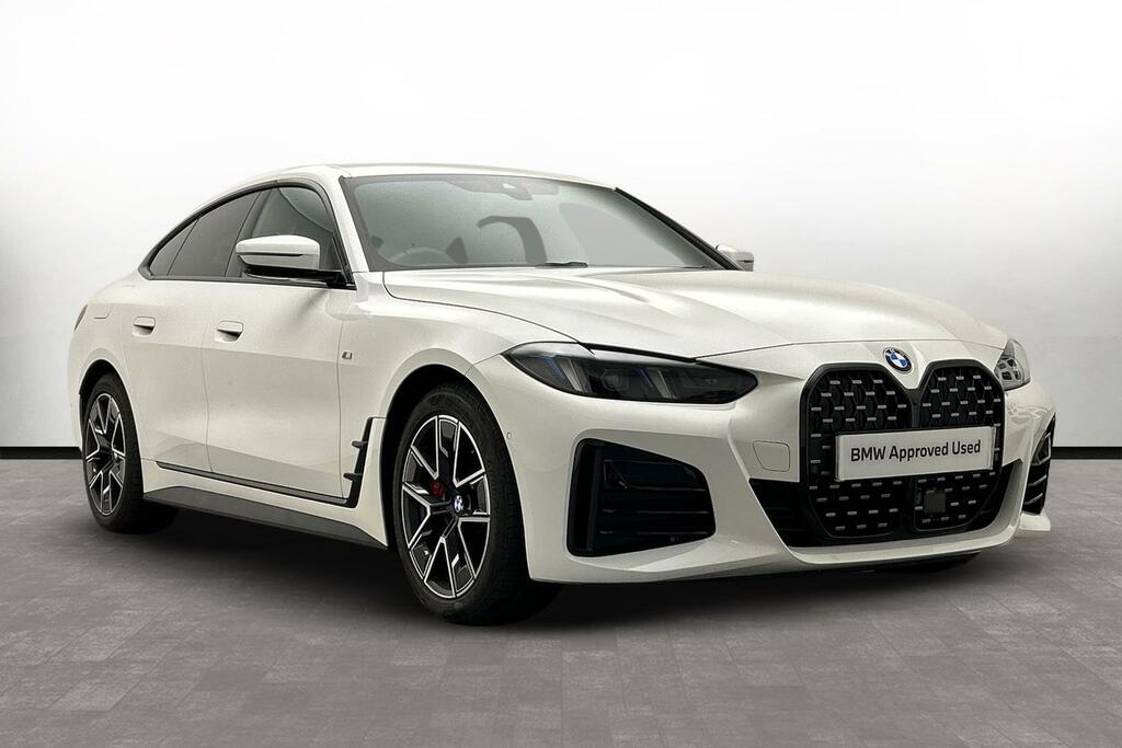 BMW 4 Series Gran Coupe 420I M Sport Gran Coupe White