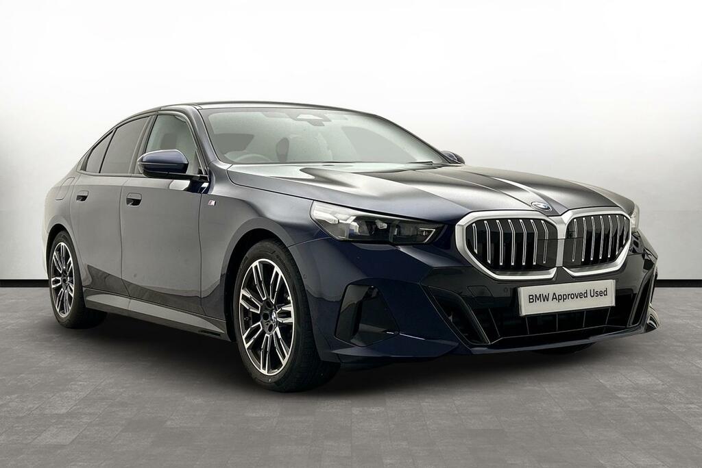 BMW 5 Series 520I M Sport Saloon Blue