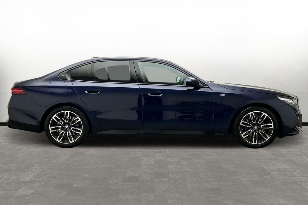 BMW 5 Series 520I M Sport Saloon Blue #3