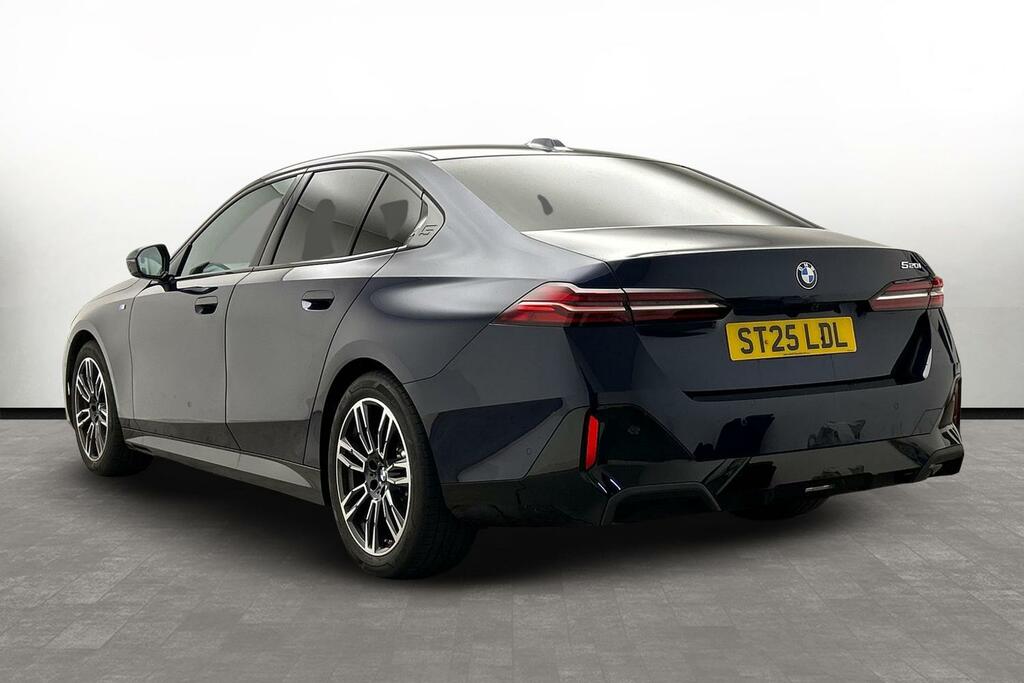 BMW 5 Series 520I M Sport Saloon Blue #2
