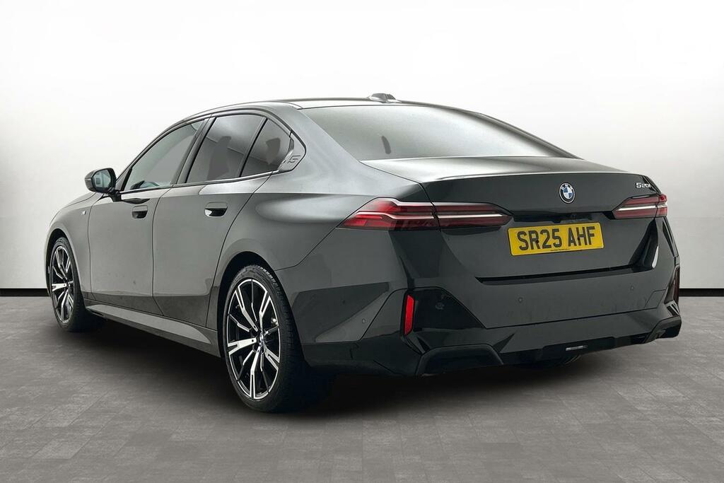 BMW 5 Series 520I M Sport Saloon Grey #2