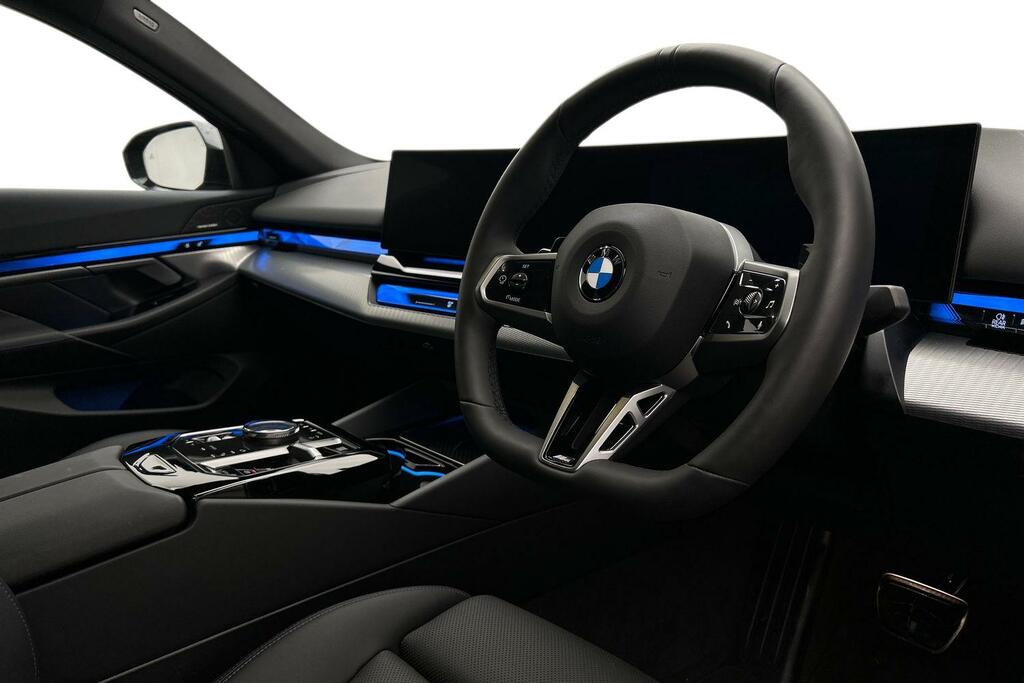 BMW 5 Series 520I M Sport Saloon Grey #6