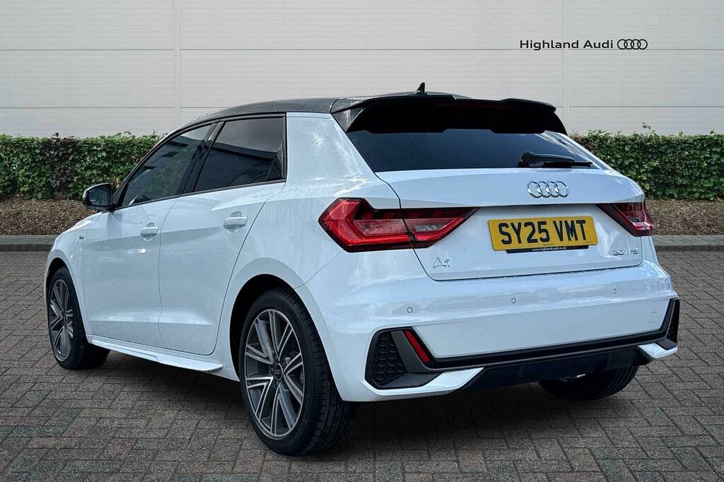 Audi A1 30 Tfsi S Line S Tronic SY25VMT White #3