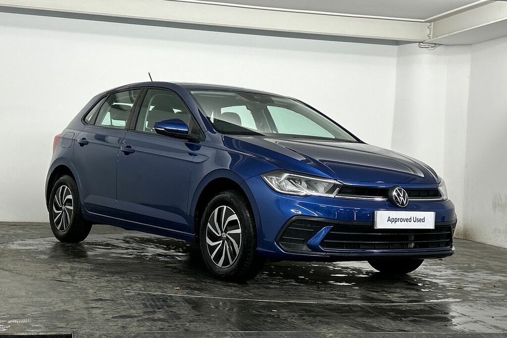Volkswagen Polo 1.0 Tsi Life Dsg SV75YEF Blue
