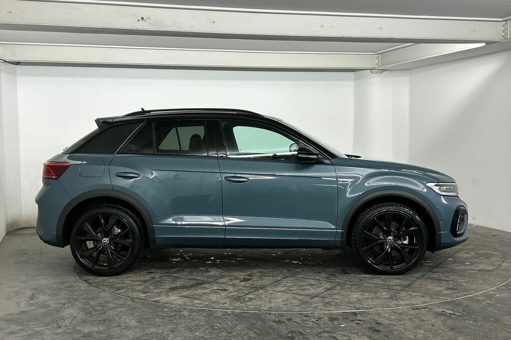 Volkswagen T-Roc 1.5 Tsi Black Edition Dsg SV75WCR Blue #4