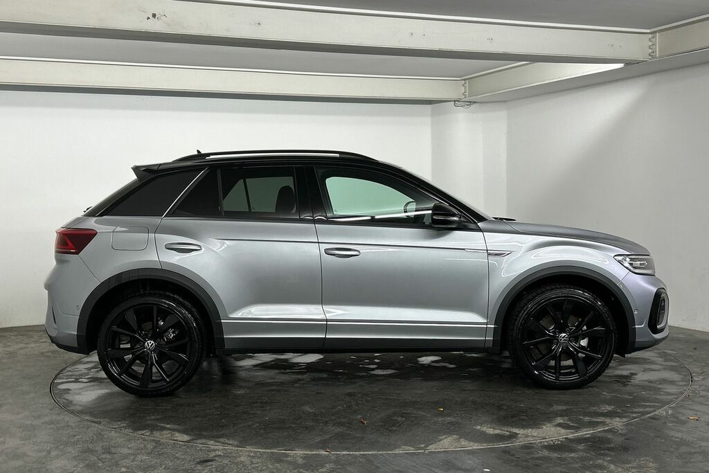 Volkswagen T-Roc 1.5 Tsi Black Edition Dsg SV75VCF Silver #4