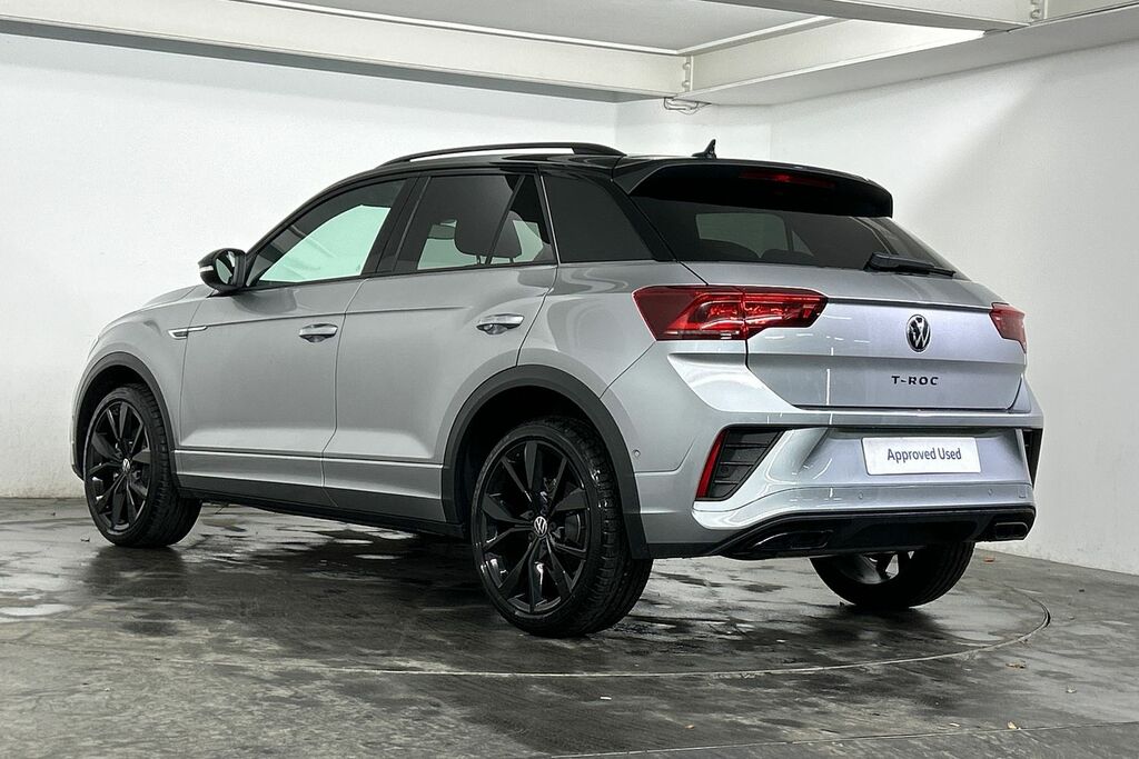 Volkswagen T-Roc 1.5 Tsi Black Edition Dsg SV75VCF Silver #3