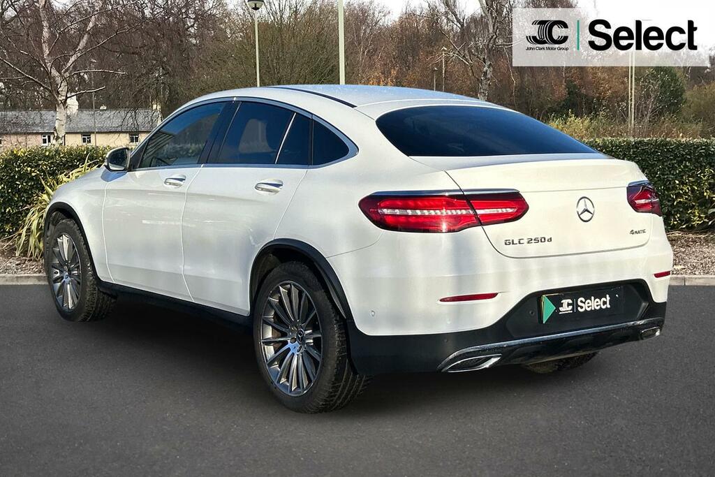 Mercedes-Benz GLC Class 2.1 Glc250d Amg Line Premium Plus Coupe Dies RA18YYL White #4