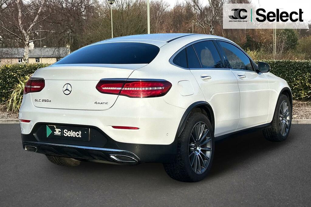 Mercedes-Benz GLC Class 2.1 Glc250d Amg Line Premium Plus Coupe Dies RA18YYL White #2