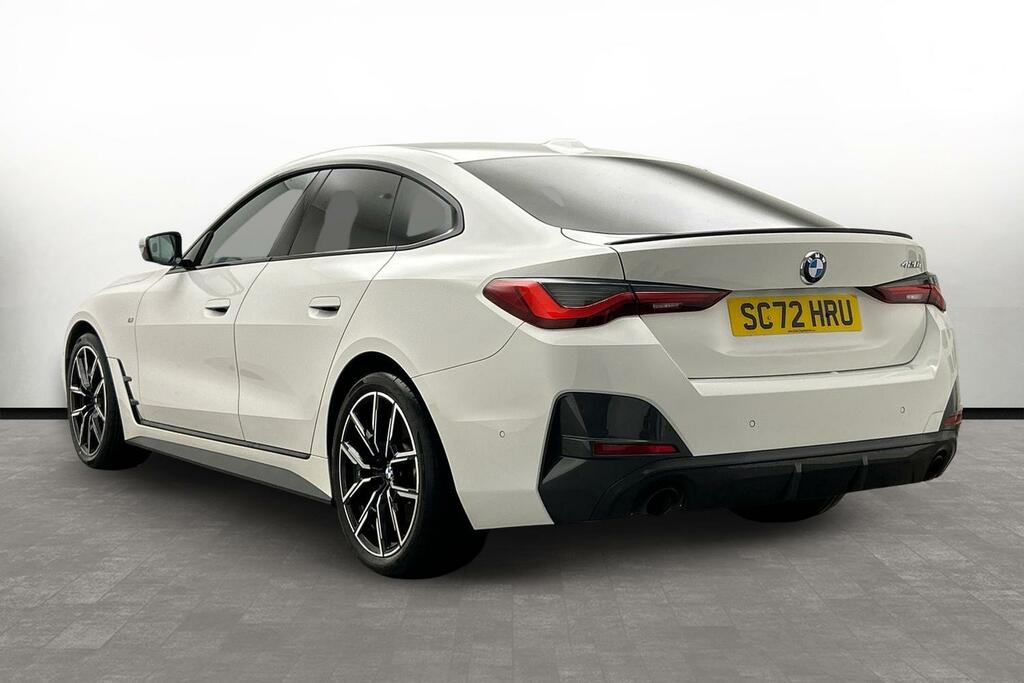 BMW 4 Series Gran Coupe 420I M Sport Gran Coupe SC72HRU White #2
