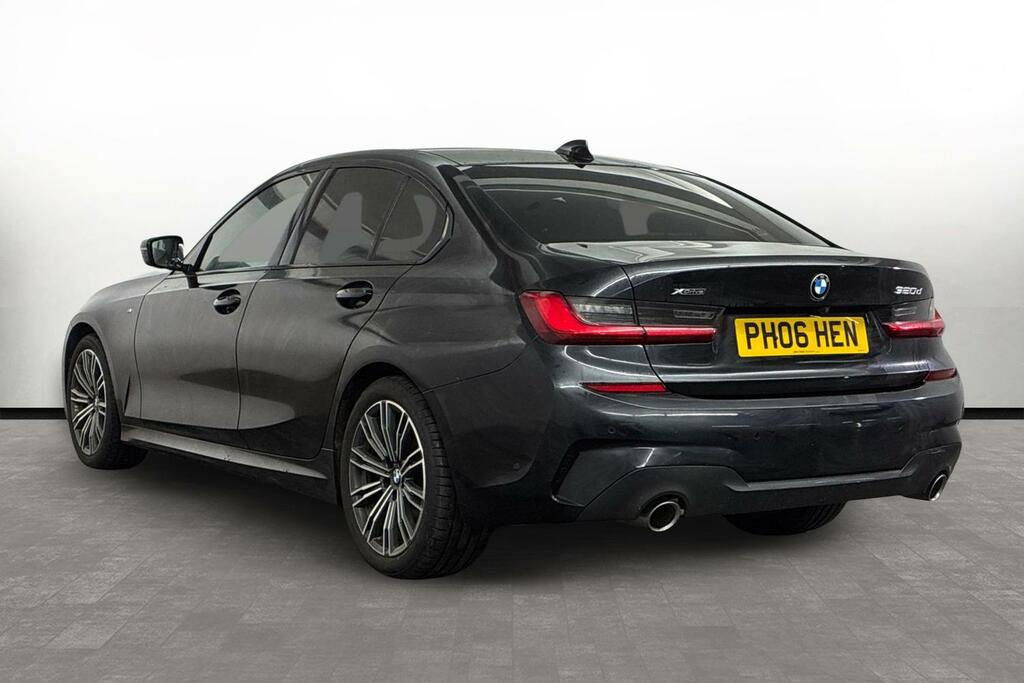 BMW 3 Series 320D Xdrive M Sport Saloon SW70UCD Black #2