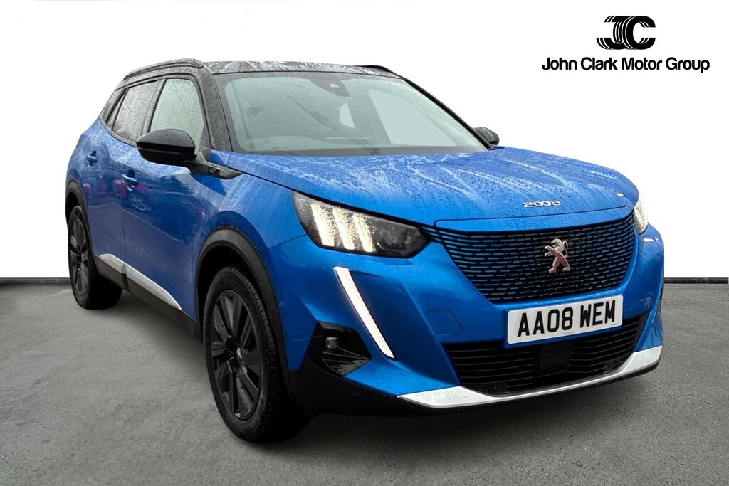 Peugeot e-2008 50Kwh Gt Premium Suv 7Kw Charge Blue