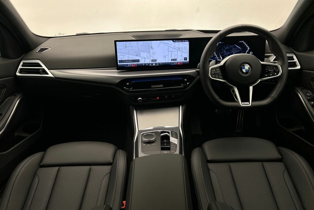 BMW 3 Series 320I M Sport Saloon ST75KYB White #4