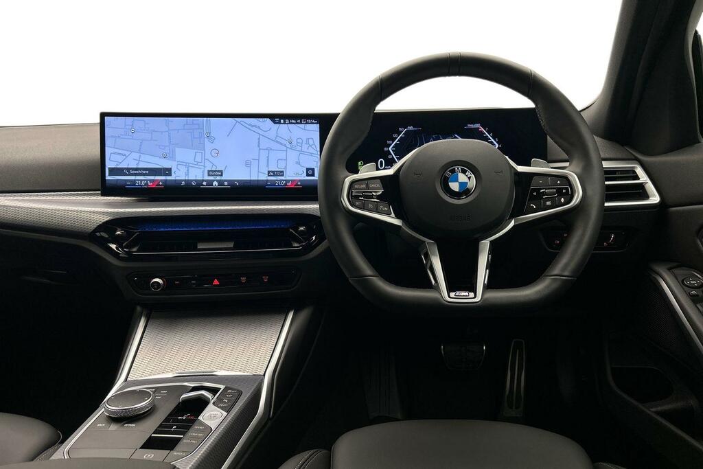 BMW 3 Series 320I M Sport Saloon ST75KYB White #5