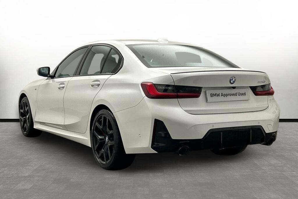 BMW 3 Series 320I M Sport Saloon ST75KYB White #2