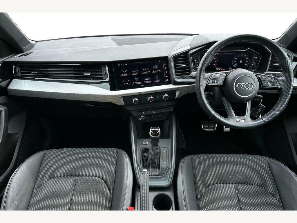 Audi A1 1.0 Tfsi 25 S Line Sportback S Tronic E ST72LXA Black #5
