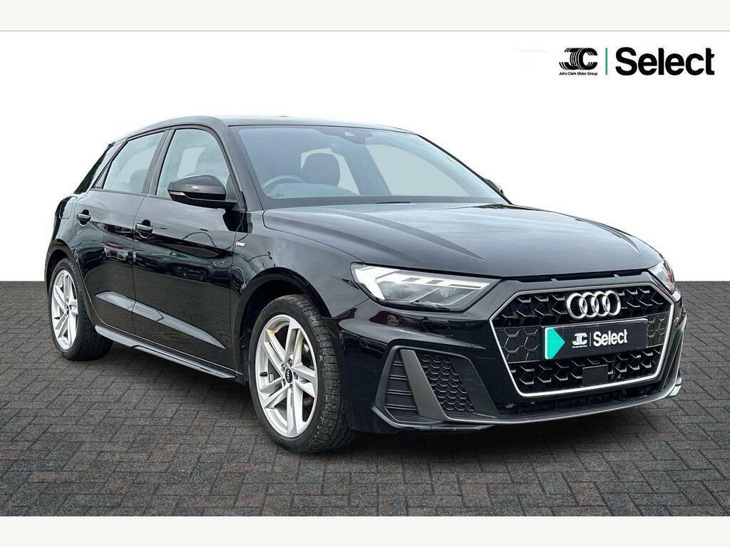 Audi A1 1.0 Tfsi 25 S Line Sportback S Tronic E Black